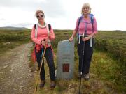 Grensestenen til Rondane nasjonalpark.